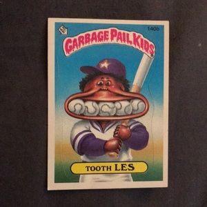 Garbage pail kids series 4 1986: tooth LES